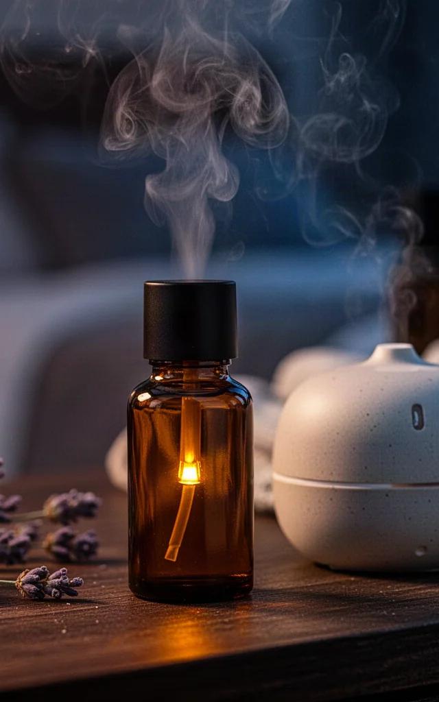 Etherische olie diffuser voor ontspannen avonden
