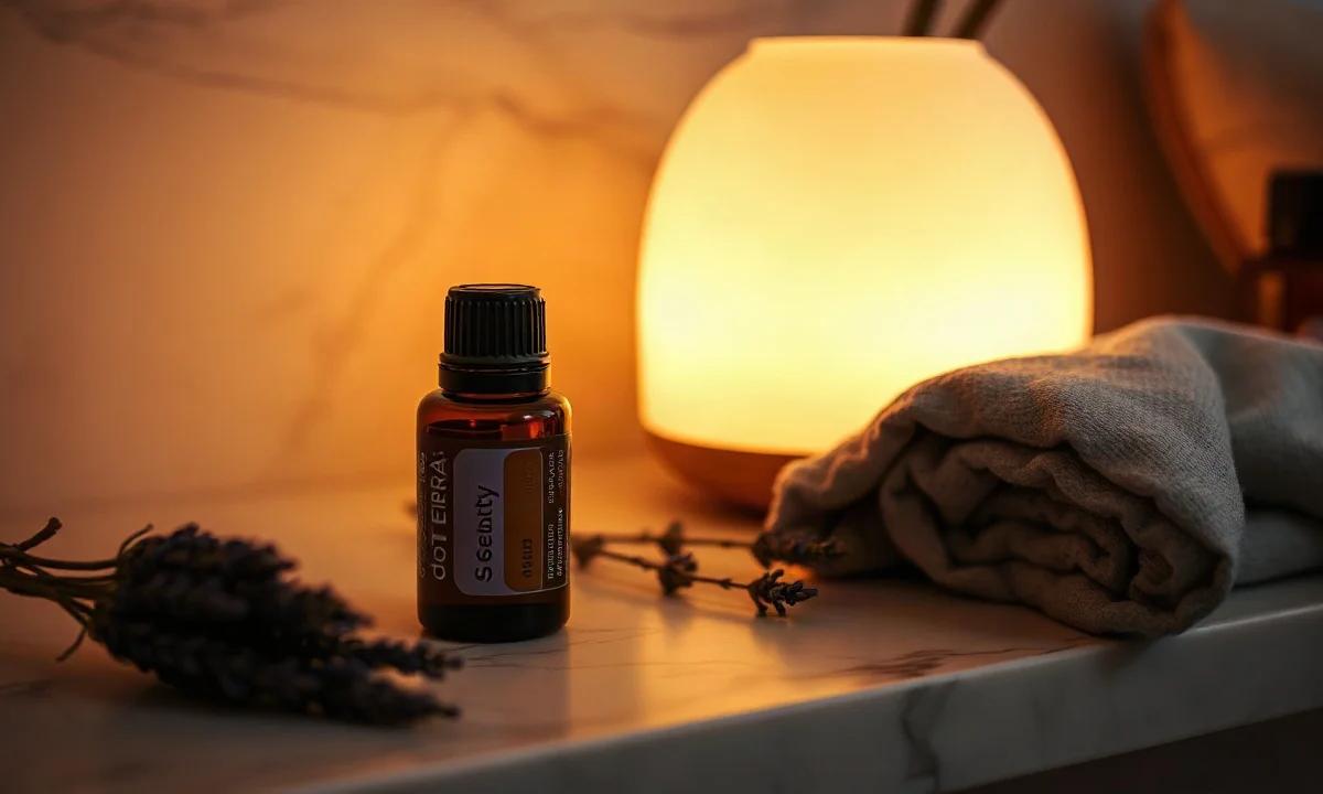Diffusion d'huiles essentielles pour une soirée calme