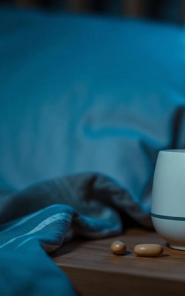Routine serale con oli essenziali per sonno profondo