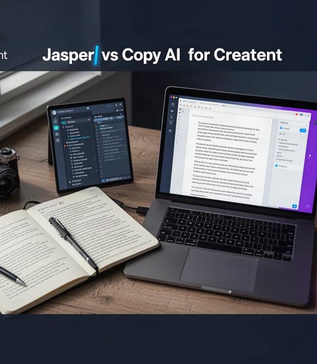 Jasper or Copy.ai for Content Creators Compared
