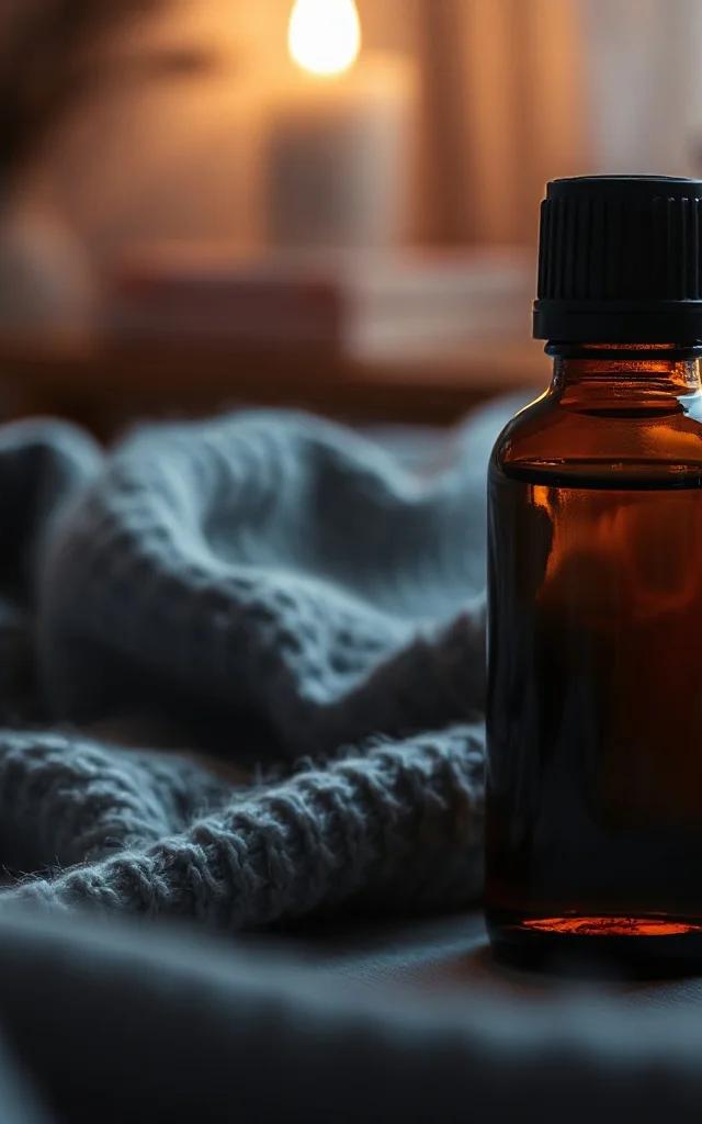 Routine serale con oli essenziali per dormire bene