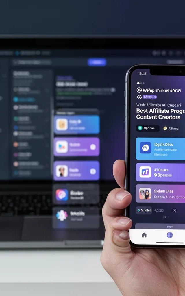 Mejores programas de afiliados para creadores
