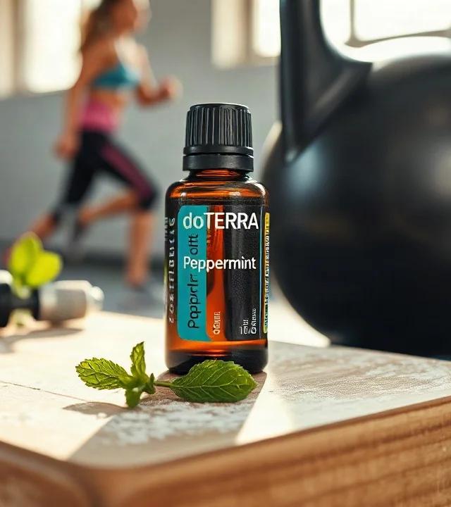 Pfefferminzöl als Ritual vor dem Training