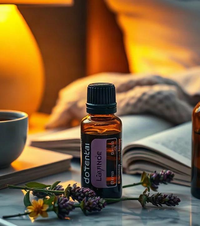 Routine serale con oli essenziali doTERRA per calmare