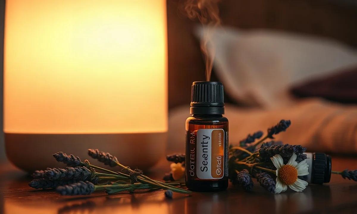 doTERRA Serenity Abendroutine, Diffuser im Schlafzimmer