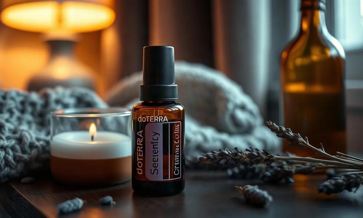 doTERRA Serenity olie avondroutine voor rustige slaap