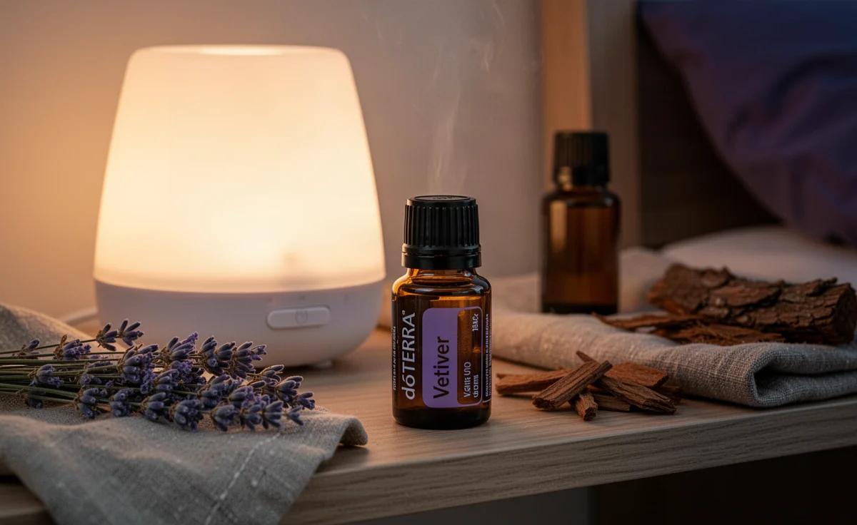 Vetiver and Cedarwood Grounding Evening Diffuser Blend