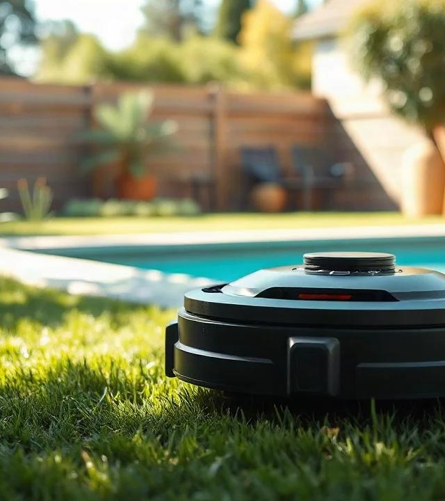 Meilleur robot tondeuse pour terrain en pente