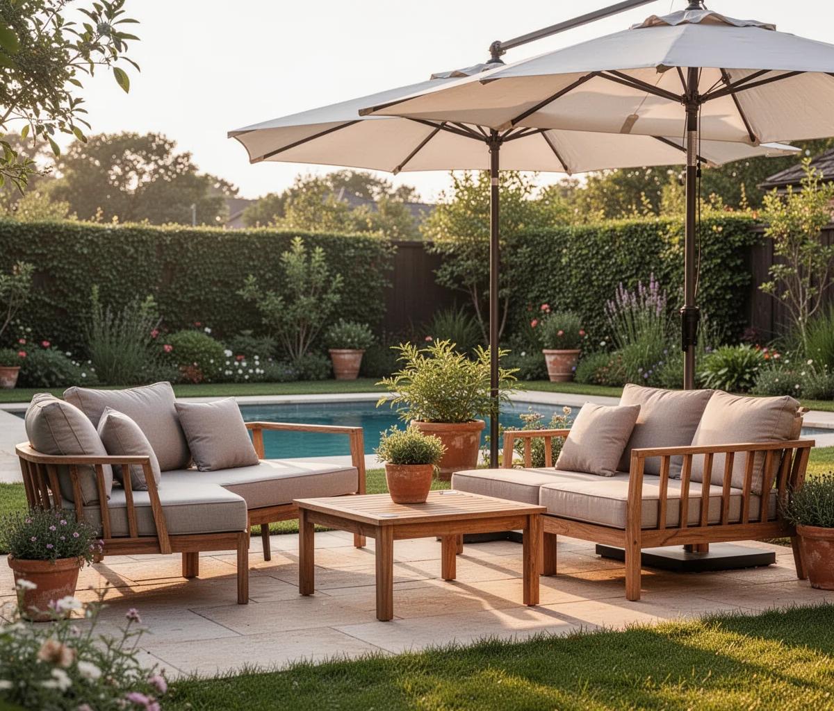 Los mejores muebles de jardín para espacios pequeños