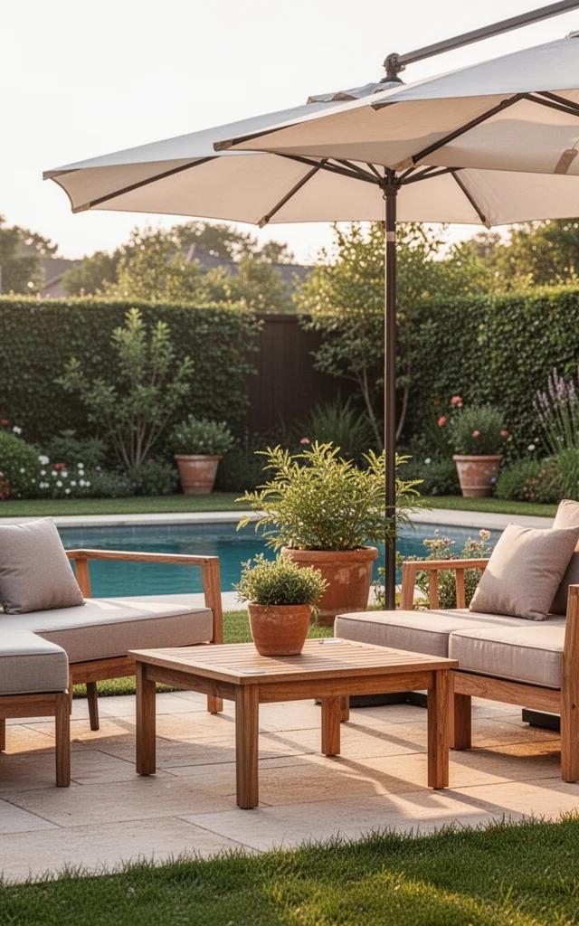 Los mejores muebles de jardín para espacios pequeños